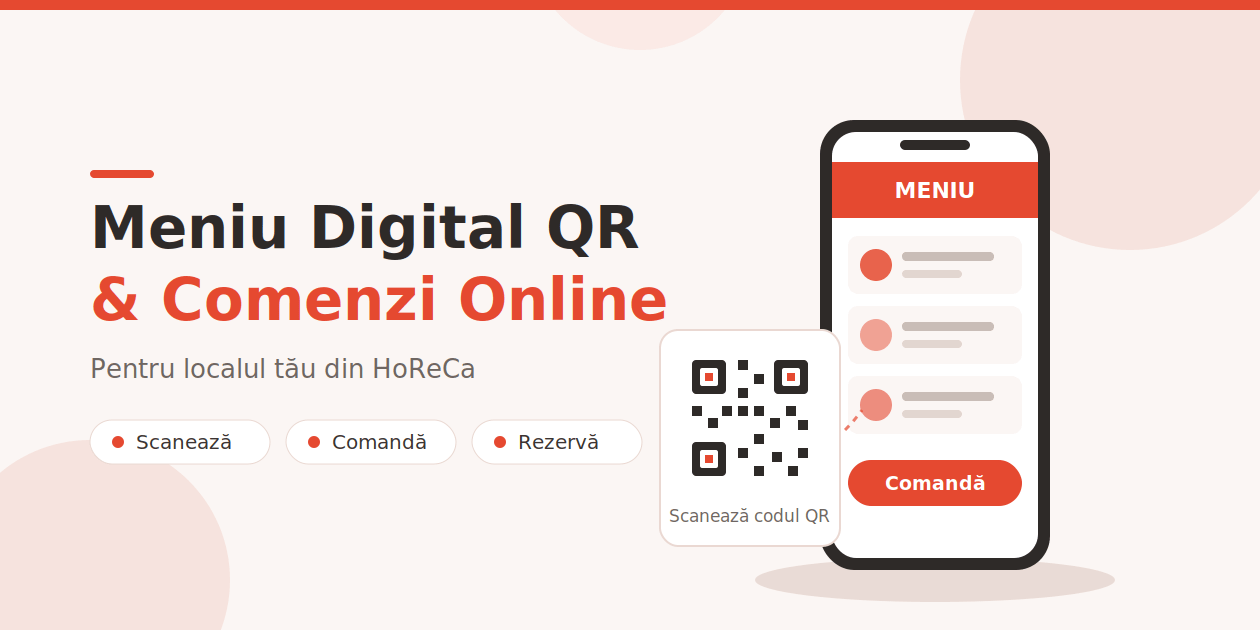 meniu digital