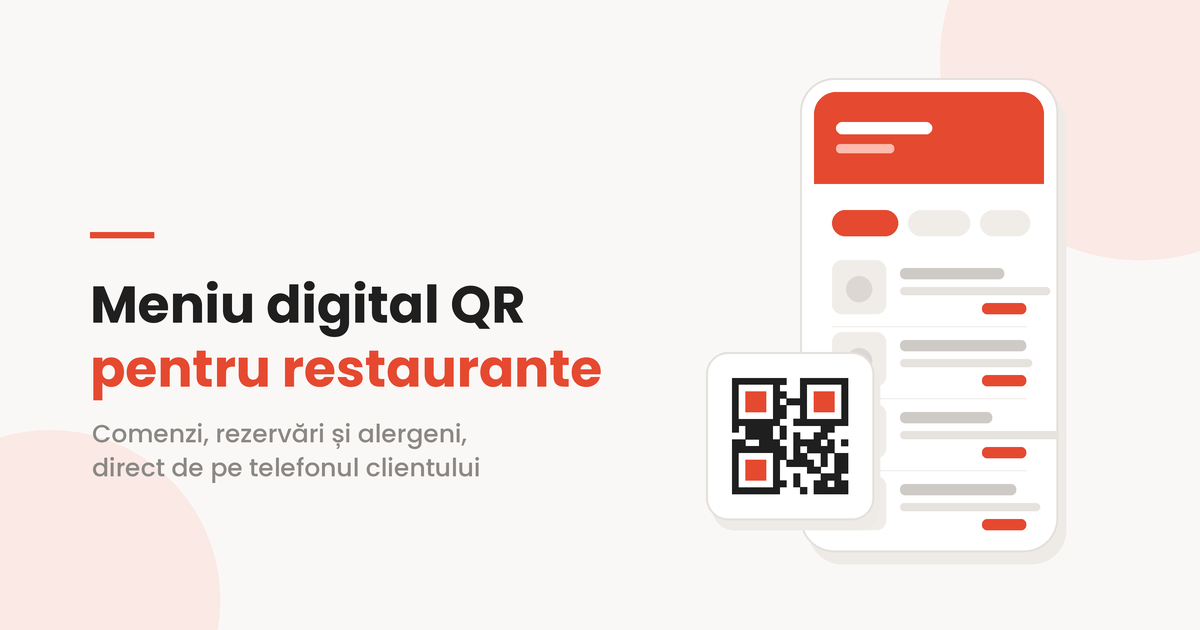 meniu digital